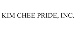 KIM CHEE PRIDE, INC. trademark