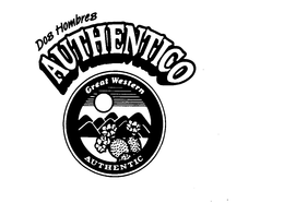 GREAT WESTERN AUTHENTIC DOS HOMBRES AUTHENTICO trademark