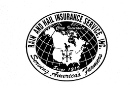 RAIN AND HAIL INSURANCE SERVICE, INC. CROP INSURANCE SINCE 1919 SERVING AMERICA'S FARMERS trademark