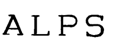 ALPS trademark