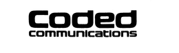 CODED COMMUNICATIONS trademark