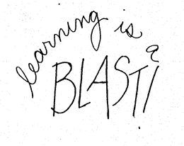 LEARNING IS A BLAST! trademark