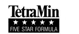 TETRAMIN FIVE STAR FORMULA trademark