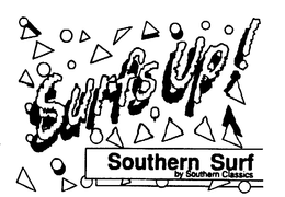 SURFS UP! SOUTHERN SURF BY SOUTHERN CLASSICS trademark