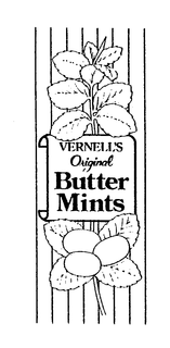 VERNELL'S ORIGINAL BUTTER MINTS trademark