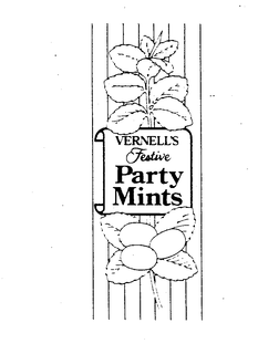 VERNELL'S FESTIVE PARTY MINTS trademark