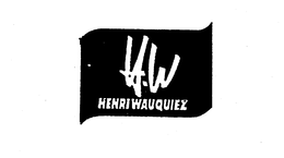 H-W HENRI WAUQUIEZ trademark