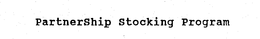 PARTNERSHIP STOCKING PROGRAM trademark