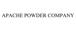 APACHE POWDER COMPANY trademark
