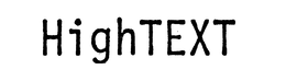 HIGHTEXT trademark