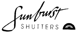 SUNBURST SHUTTERS trademark