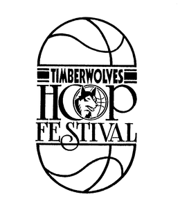 TIMBERWOLVES HOOP FESTIVAL trademark