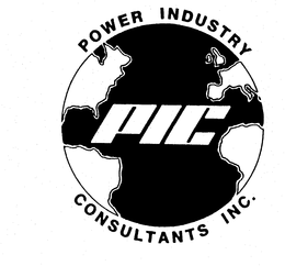 POWER INDUSTRY CONSULTANTS INC. PIC trademark