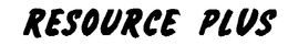 RESOURCE PLUS trademark