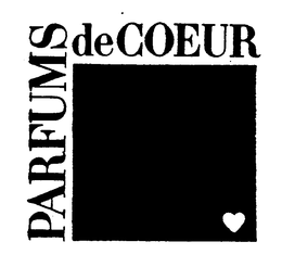 PARFUMS DE COEUR trademark