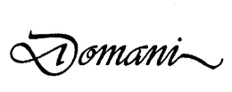 DOMANI trademark