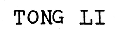 TONG LI trademark