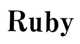 RUBY trademark