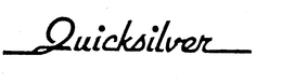 QUICKSILVER trademark