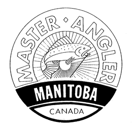 MASTER ANGLER MANITOBA CANADA trademark