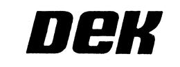 DEK trademark