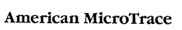 AMERICAN MICROTRACE trademark