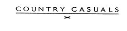 COUNTRY CASUALS trademark