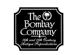 THE BOMBAY COMPANY 18TH AND 19TH CENTURY ANTIQUE REPRODUCTIONS trademark