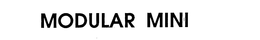 MODULAR MINI trademark