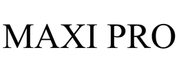 MAXI PRO trademark
