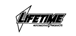 LIFETIME AUTOMOTIVE PRODUCTS trademark