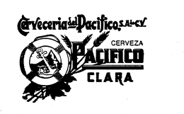 CERVECERIA DEL PACIFICO, S.A. DE C.V. CERVEZA PACIFICO CLARA trademark