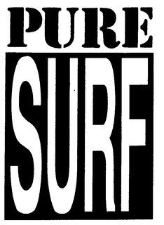 PURE SURF trademark