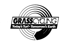 GRASSCYCLING TODAY'S TURF - TOMORROW'S EARTH PROFESSIONAL LAWN CARE ASSOCIATION OF AMERICA trademark