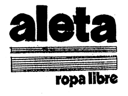 ALETA ROPA LIBRE trademark