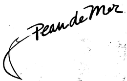 PEAU DE MER trademark