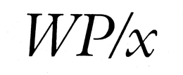 WP/X trademark