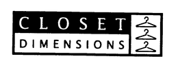 CLOSET DIMENSIONS trademark