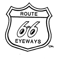 ROUTE 66 EYEWAYS trademark