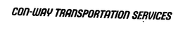 CON-WAY TRANSPORTATION SERVICES trademark