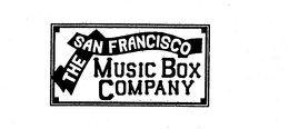 THE SAN FRANCISCO MUSIC BOX COMPANY trademark