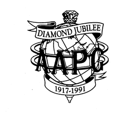 DIAMOND JUBILEE AAPG 1917-1991 trademark