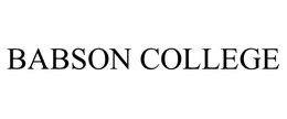 BABSON COLLEGE trademark