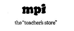 MPI THE "TEACHER'S STORE" trademark