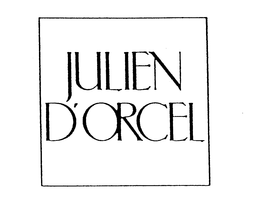 JULIEN D'ORCEL trademark