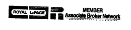 CDR MEMBER ROYAL LEPAGE ASSOCIATE BROKER NETWORK INDEPENDENTLY OWNED AND OPERATED trademark
