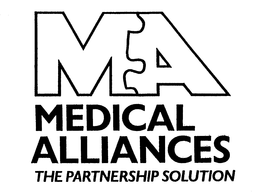 MA MEDICAL ALLIANCES THE PARTNERSHIP SOLUTION trademark