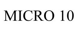 MICRO 10 trademark