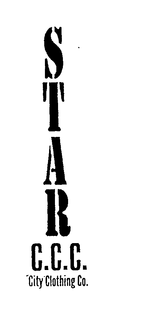 STAR C.C.C. CITY CLOTHING CO. trademark