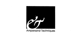 AMPERSAND TECHNIQUES trademark